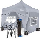 SUNMER 3x3M Pop-Up Gazebo with 4 Si