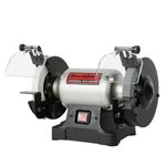 BUCKTOOL 6-Inch 1/3HP Low-Speed Bench Grinder, High Precision Wobble-free Wheel Grinder, TLG-150S