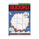 Sudoku - Brain Games For Smart Minds Level 2 Medium : Brain Booster Puzzles for Kids, 120+ Fun Games