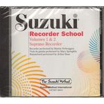 Suzuki Recorder School (Soprano Recorder), Vol 1 & 2 (CD)