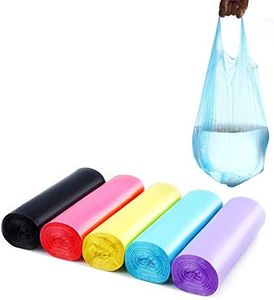 Jiejia 100 sacs poubelle avec poignées 20 L