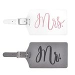 Wedding Gifts for Couples，Mr and Mrs Gifts Tags，Personalized Bachelorette Gifts for Bride，Bridal Shower Gifts for Vacation，Handcrafted Engagement Gifts for Couples and Travel Essentials for Women