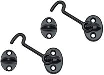 QCAA Forged Brass Cabin Hook Latch 