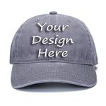 Mr.Panda Classic Denim Baseball Cap Custom Sports Dad Hat DIY Personalized Birthday Gifts