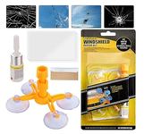 Windshield Repair Kit Car Windshield Window Glass Repair Tool for Chips,Cracks, Cobwebs Star-Shaped, Half-Moon Cracks Car Auto Kit Window Glass Scratch Repair Kits for Chip & Crack