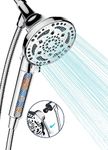 Cobbe Filtered Shower Head with Handheld, High Pressure 7-Mode Showerhead Hose, Bracket, Water Softener Filters Beads for Hard Remove Chlorine and Harmful Substance, Chrome