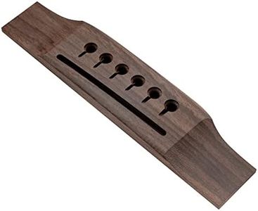 Musiclily Rosewood Acoustic Guitar Bridge Saddle