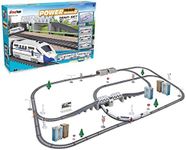 Electric Train Set for Kids with Long Tracks High Speed Bullet Train