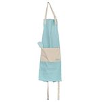 The Great British Bake Off Apron for Women & Men, with Pockets, 100% Cotton with Adjustable Strap & Official GBBO Logo, Baking Gifts for Star Baker, Signature Duck Egg Blue, One Size Fits All