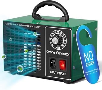 Orsithc Ozone Generator 68000mg/h，Home/Commercial Ozone Machine for Odor Removal, Ozone Odor Eliminator with 120-Min Timer for 4000 Square Feet，O3 Odor Clean Machine for Car, Rooms, Smoke, Pets
