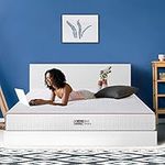 BedStory Mattress Twin, Memory Foam Mattress 6 Inch Charcoal Infused Foam Single Size Bed Foam Mattress Medium Firm for Kids Room Bunk Bed Pressure Relief CertiPUR-US Certified (Twin, 38 * 74 Inch)