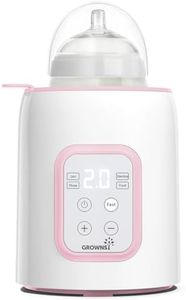 GROWNSY Bottle Warmer, Fast Baby Bottle Warmer for All Bottles, Milk Warmer for Breastmilk or Formula, Smart Temperature Control and Automatic Shut-Off- Pink