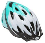 Schwinn SW78268-2 Thrasher Adult Helmet, White/Teal