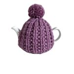 Small Hand Knitted Tea Cosy - Fits 2 Cup Teapot