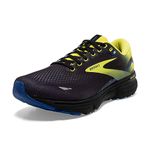 Brooks Men's Ghost 15 D Width Running Shoe (BRK-110393 1D 1317870 9 Black/Yellow)