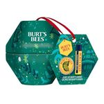 Burt's Bees Giftset for Lip and Hand, Vanilla Lip Balm and Cuticle Cream in Christmas Bauble, Bit of Burt's, Packaging May Vary