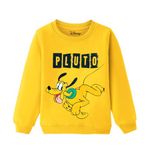 Kuchipoo Boys Regular Fit Winterwear Sweatshirt (© Disney-SWT-310, 2-3 Years, Multi-Colored)