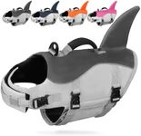 AMZNOVA Shark Dog Life Jacket, Buoy