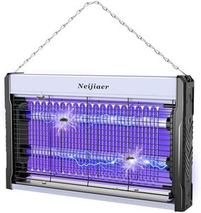 Neijiaer Fly Zapper, Powerful Insect Pest Fly Killer, Bug Zapper Attracting Mosquito Flying Insects with UV Light for Living Room, Kitchen, Indoor Garden Yard, Mosquito Killer