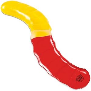 BigMouth Inc. Inflatable Gummy Worm Noodle, Funny Pool Noodle Floats for Kids & Adults, Ridiculous Pool Party Decor