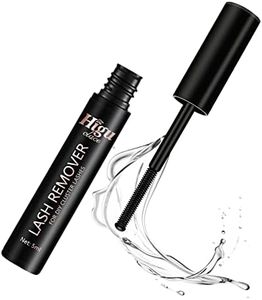 Lash Remover, Cluster Lash Glue Remover, Rose Extract DIY Eyelash Extension Remover, Eyelash Glue Remover for False Eyelashes Self-Use Gentle Soothing Non-Irritating Eye Cleanser Oil 5ML