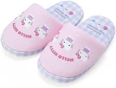 Sanrio 199371 Hello Kitty Kids Slippers, 7.9 inches (20 cm)