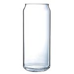 Luminarc 4 Piece 16 oz Craft Brew "Tall Boy" Can Glass, Clear