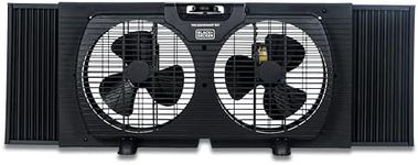 BLACK+DECKER 9" Dual Window Fan for