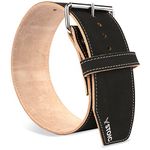 Weight Lifting Belt Maximum Support & Protection Lifting Belt For Weightlifting Snatch, Clean & Jerk, Deadlift, Squat by Stoic Weight Belt For Men & Women 4 Inch Wide (Medium, 6MM Thick Single Prong)