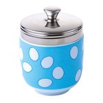 BIA Egg Coddler Blue, Porcelain, Single