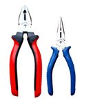 PEDWAL 8" COMBINATION PLIER & 6" NOSE PLIER (Blue)