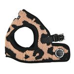 Puppia Dog Harness for small and medium dogs - SERVAL HARNESS B - adjustable und comfortable, Beige