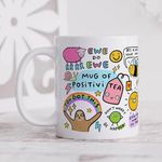 DAYS Mug of Positivi-Tea,Funny Friendship Gift, Thank You Gift, Birthday Gift, Congratulations, New Job, Best Friend Gift