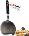 Di Oro Designer Series Flexible Silicone Turner Pancake Spatula - 600F Heat-Resistant Rubber Kitchen Spatula - Ideal for Eggs, Pancakes, Crepes, and More - BPA Free, FDA Approved, and LFGB Certified