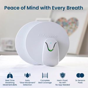 Babysense 7 Baby Breathing Monitor – Non-Contact Movement Sensor