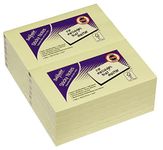 Snopake 127 x 76 mm Yellow Sticky Notes [Pack of 12, 100 Sheets per Pad] 12133