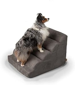 Snoozer Scalloped Pet Ramp, Medium, Anthracite
