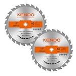 KENDO 2-Pack 10 Inch 40T&60T Carbid