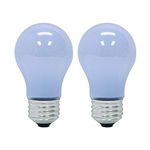 GE Lighting Reveal HD LED 4-watt (40-watt Replacement), 270-Lumen A15 Light Bulb with Medium Base, 2-Pack