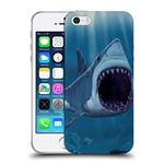 Head Case Designs Officially Licensed Vincent Hie Shark Bite Underwater Soft Gel Case Compatible With Apple iPhone 5 / iPhone 5s / iPhone SE 2016