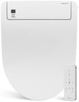 AQUATIZ Smart Bidet Toilet Seat,Electric Bidet Attachment for Existing Toilet with Warm Water,Dryer,Heated Seat,Elongated