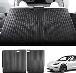 Second Row Seats Back Cover All Weather Waterproof Seat Protector Pet Mat for Tesla Model 3 Accessories 2016-2023 (Model 3)