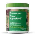 Amazing Grass Green Superfood Organic Powder with Wheat Grass and Greens, Flavor: Original, 30 Servings, 8.5 Ounces