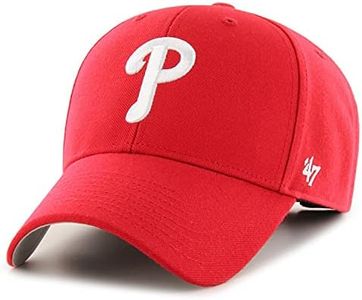 '47 Brand Relaxed Fit Cap - MVP Philadelphia Phillies Rouge