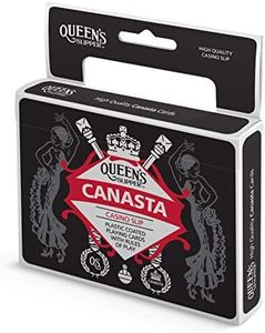 QUEEN'S SLIPPER 144400 Canasta Doubles Playing Cards
