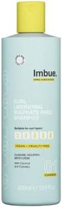 Imbue Curl Liberating Sulphate Free Shampoo for Curly Hair - Vegan, Wavy & Curly Hairs Curly Girl Movement - 400 ML Paraben Free, Coconut Oil & Shea Butter for Dry Hair, Helps Healthy Scalp, 4A-4C