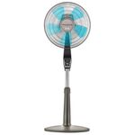 Rowenta VU5550 Turbo Silence Oscillating Fan, Standing Fan, 4 Speed Fan with Remote Control