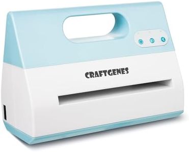 CraftGenes Electric Die Cut Machine for Starter Kit, 9 inch Opening Electric Embossing Machine for Art & Craft, Cardmaking, Scrapbooking, Fabric