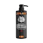 The Shave Factory After Shave Cream & Cologne Ruby 2in1 500ml 25% MORE - For Professional Barbers/Hairdressers and Traditional Shaving Enthusiasts (Golden, 500ml)