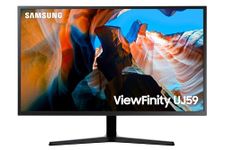 SAMSUNG 32-Inch 4K UHD Black 60 Hz High Resolution Computer Monitor with Display Port, Eye Saver/Flicker Free Mode, FreeSync - (LU32J590UQNXZA) [Canada version]